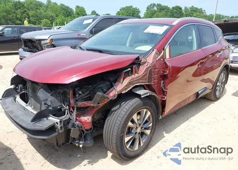 2015 Nissan Murano Sl из США, поврежденный, VIN 5N1AZ2MG5FN220819